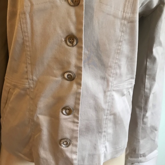 Amici Military Chic Button Down Jacket - Picture 5 of 6